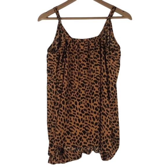 Hayden Los Angeles Animal Print Surplice V-Neck Sleeveless Cami Top - Picture 3 of 4